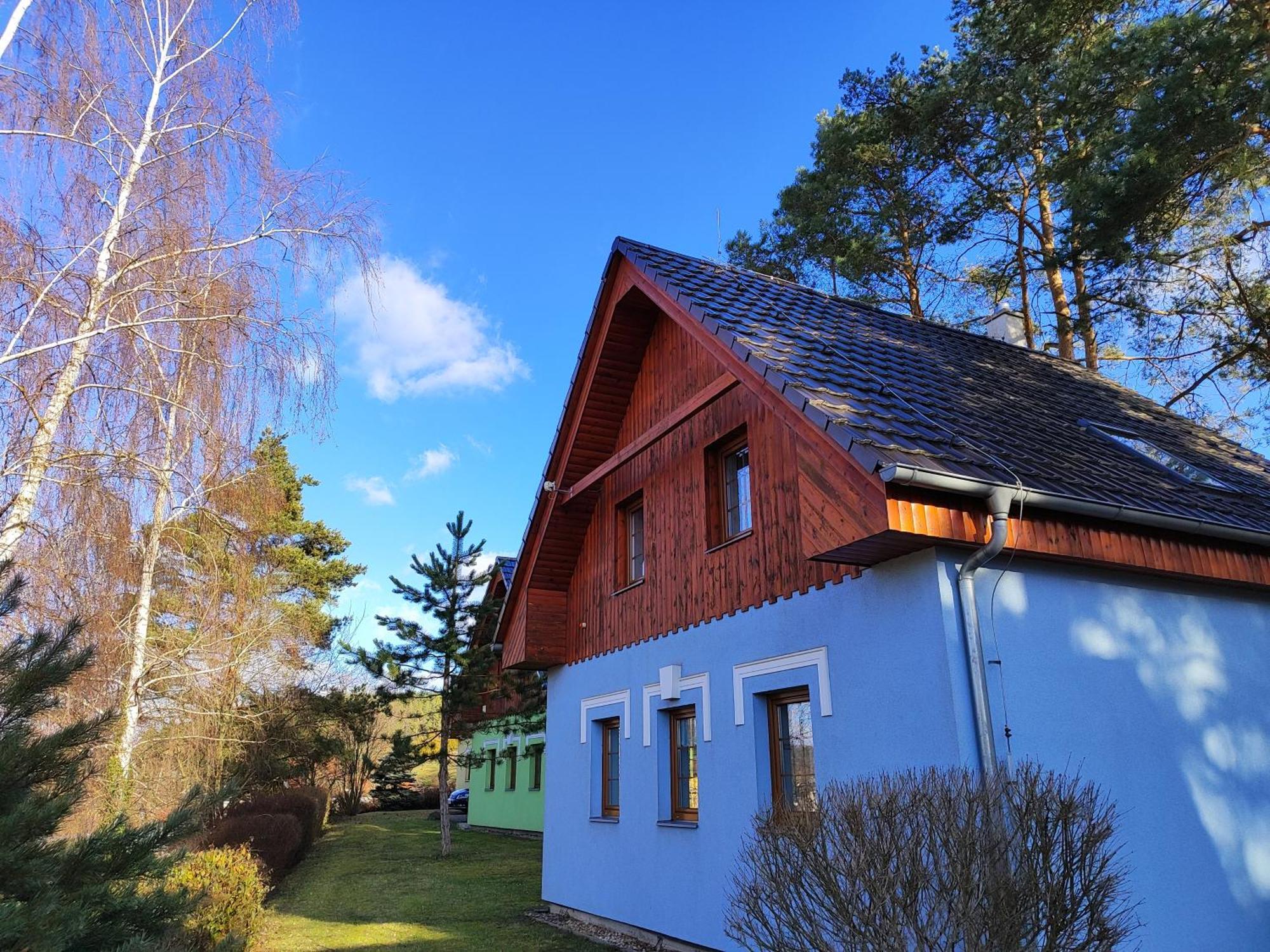 Chaty Kolodeje-Ubytovani U Reky V Soukromem Arealu-Blue Kolodeje nad Luznici Eksteriør bilde